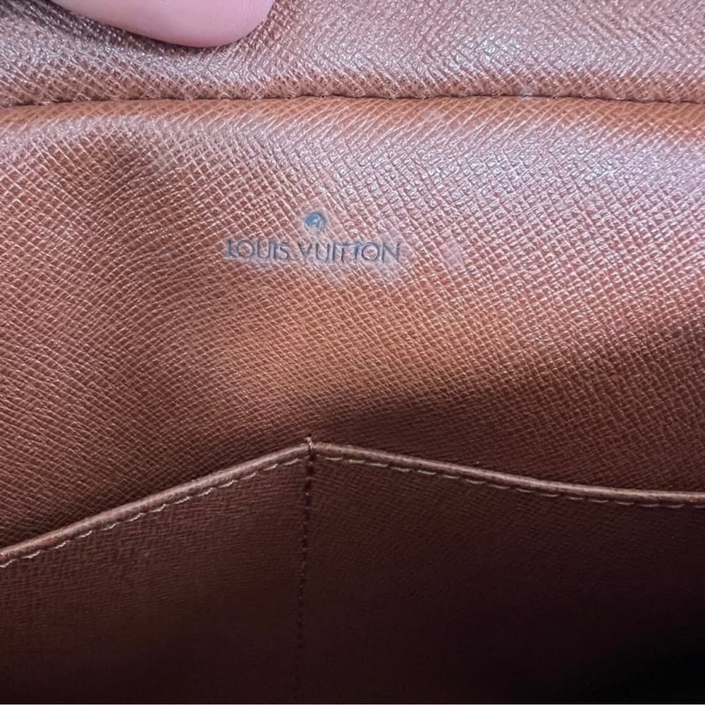 Authentic Louis Vuitton Compiegne 28 Clutch Bag classic monogram canvas - Thumbnail 8