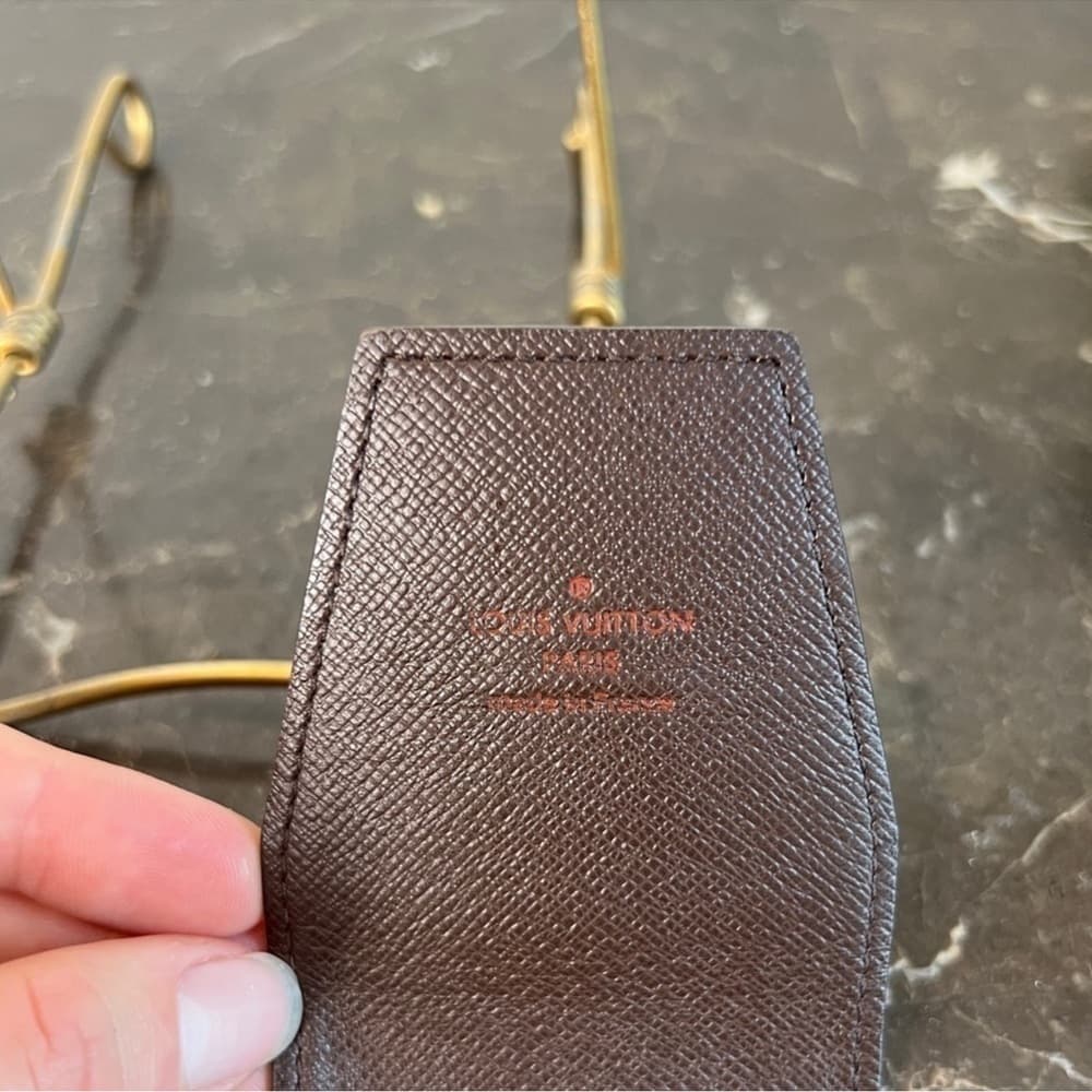 Authentic Louis Vuitton Damier Ebene Cigarette Case - Thumbnail 2