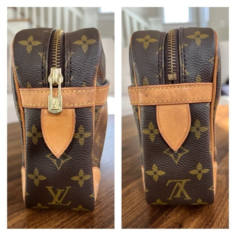 Authentic Louis Vuitton Compiegne 28 Clutch Bag classic monogram canvas - Thumbnail 4