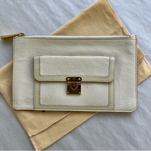 Authentic Louis Vuitton Suhali L'Inseparable Zip Pouch - Thumbnail 12