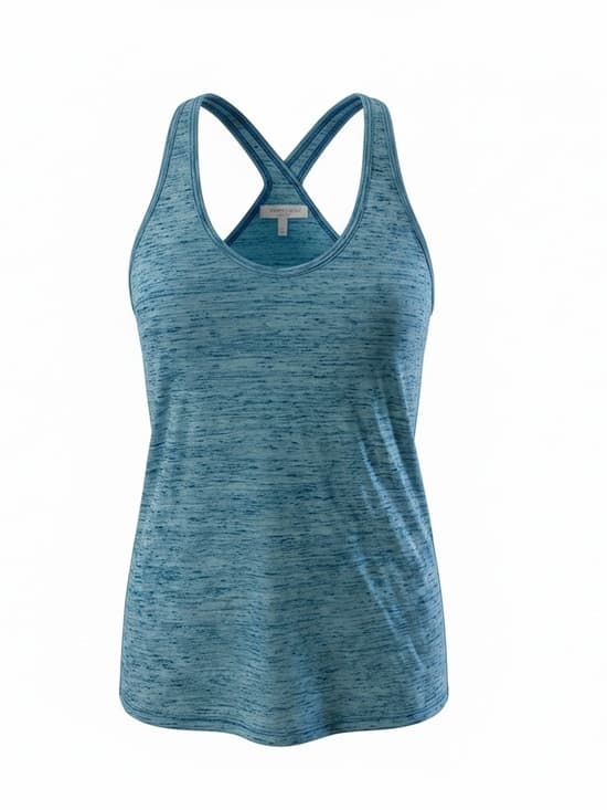 Beyond Yoga racerback space dye tank blue - Thumbnail 5