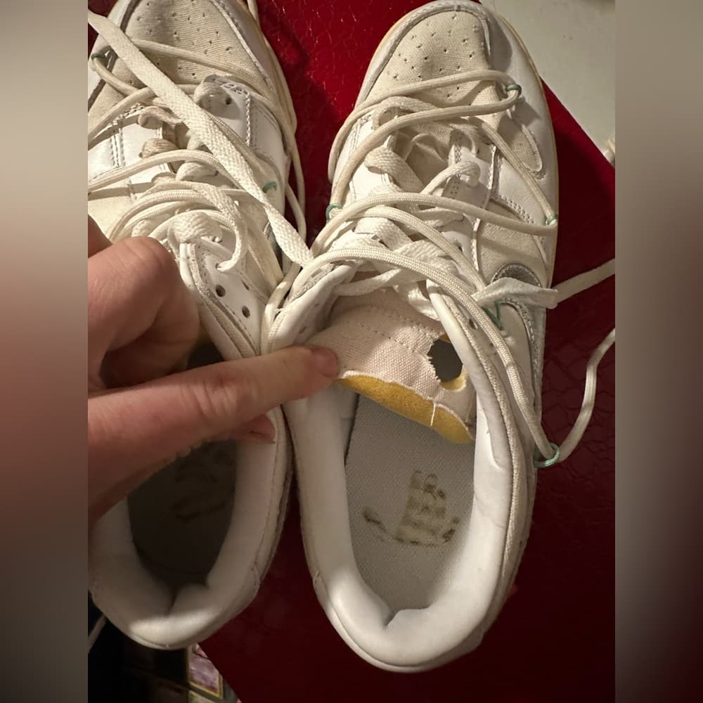 Nike Off-White Low Dunk 01 out of 50 white sneakers - Thumbnail 11