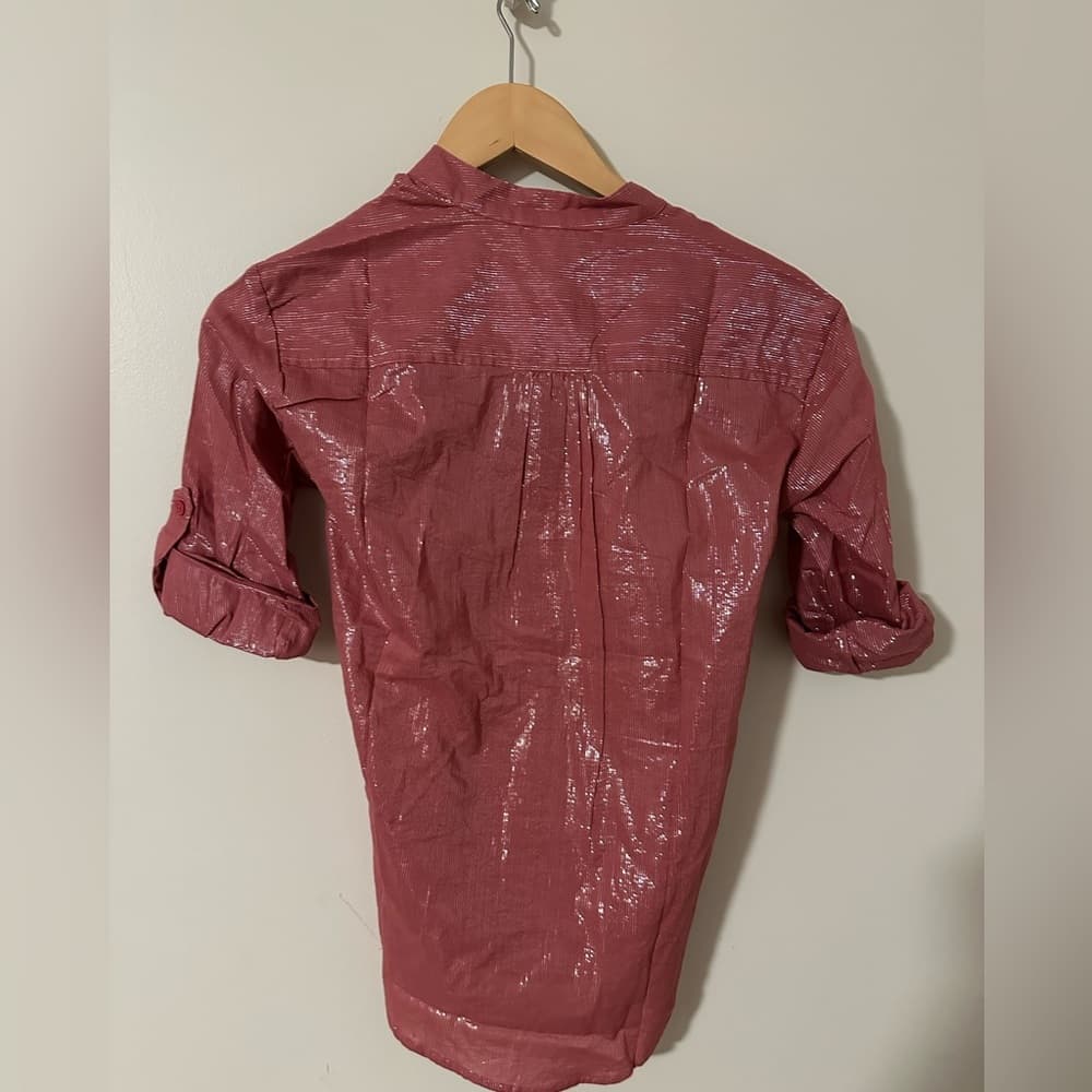 NWT Suzi Kondi lurex blouse pinn - Thumbnail 4