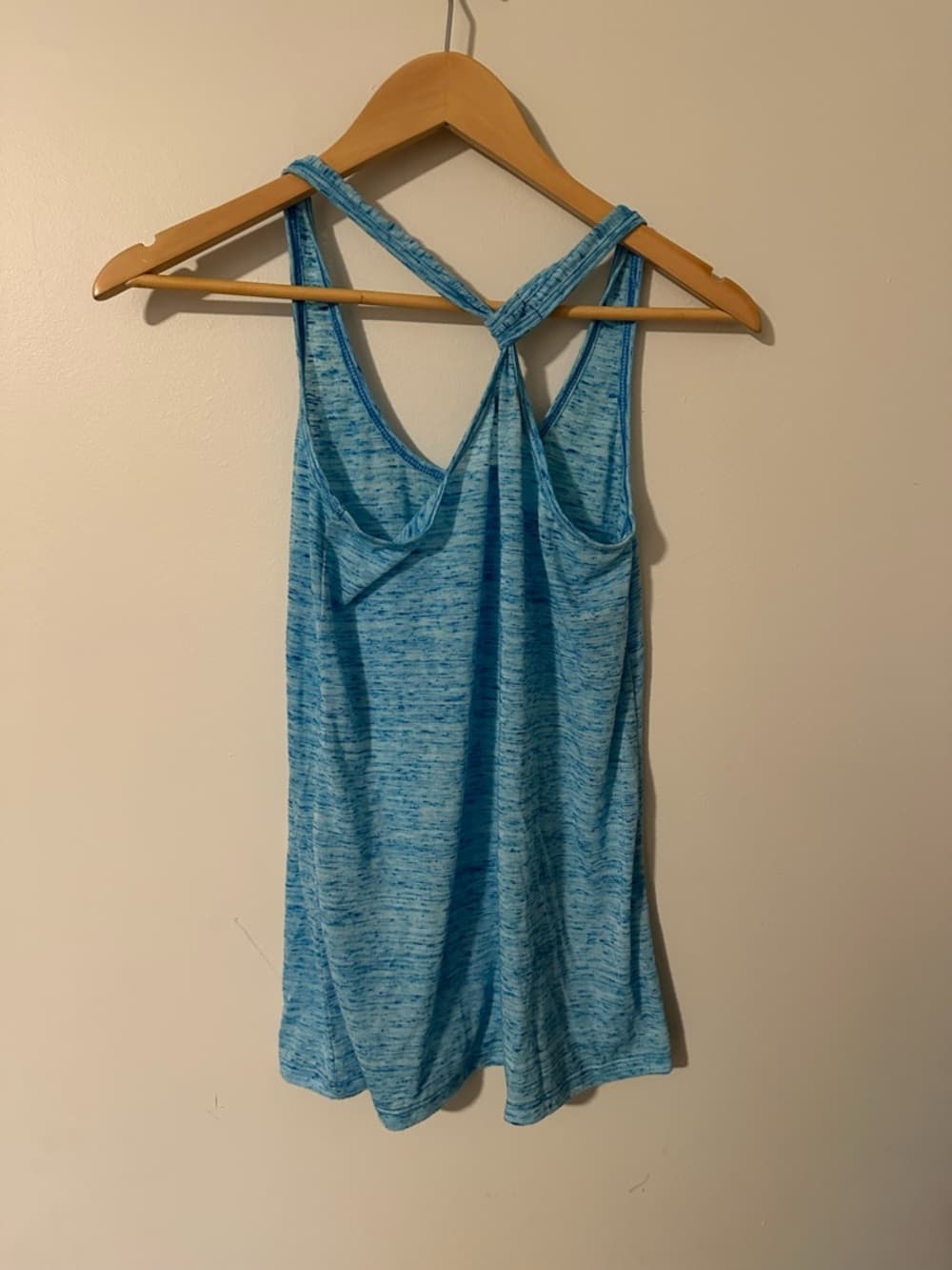 Beyond Yoga racerback space dye tank blue - Thumbnail 3