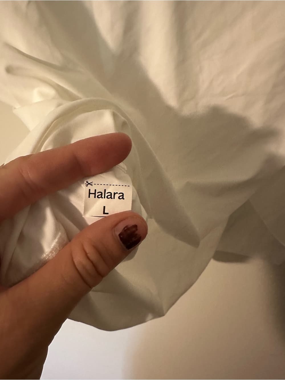 NWOT Halara Contrast Mesh Hem Short Sleeve InstantCool Yoga Sports Top white - Thumbnail 4
