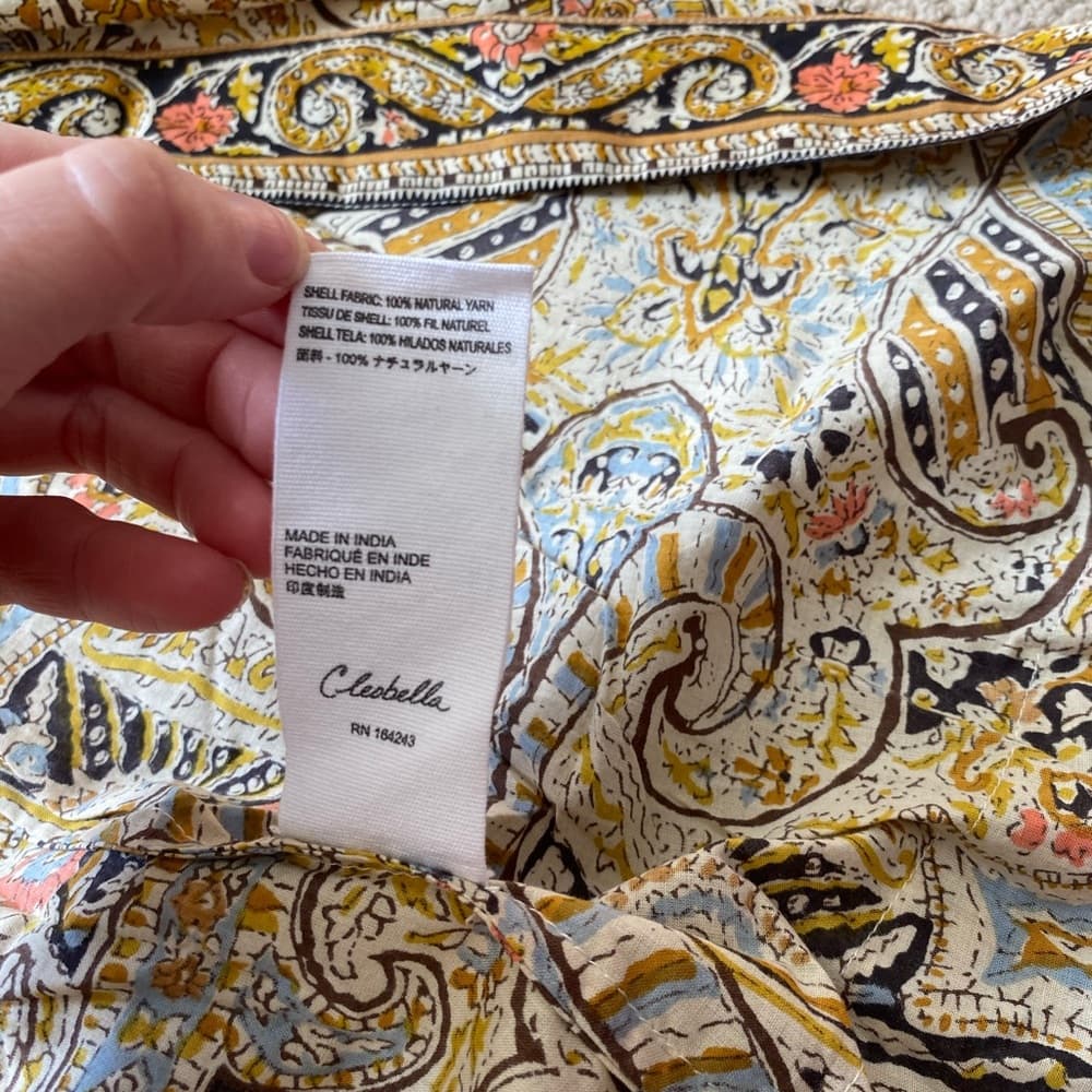 Cleobella Kaleidoscope Bohemian Paisley Kimono - Thumbnail 4