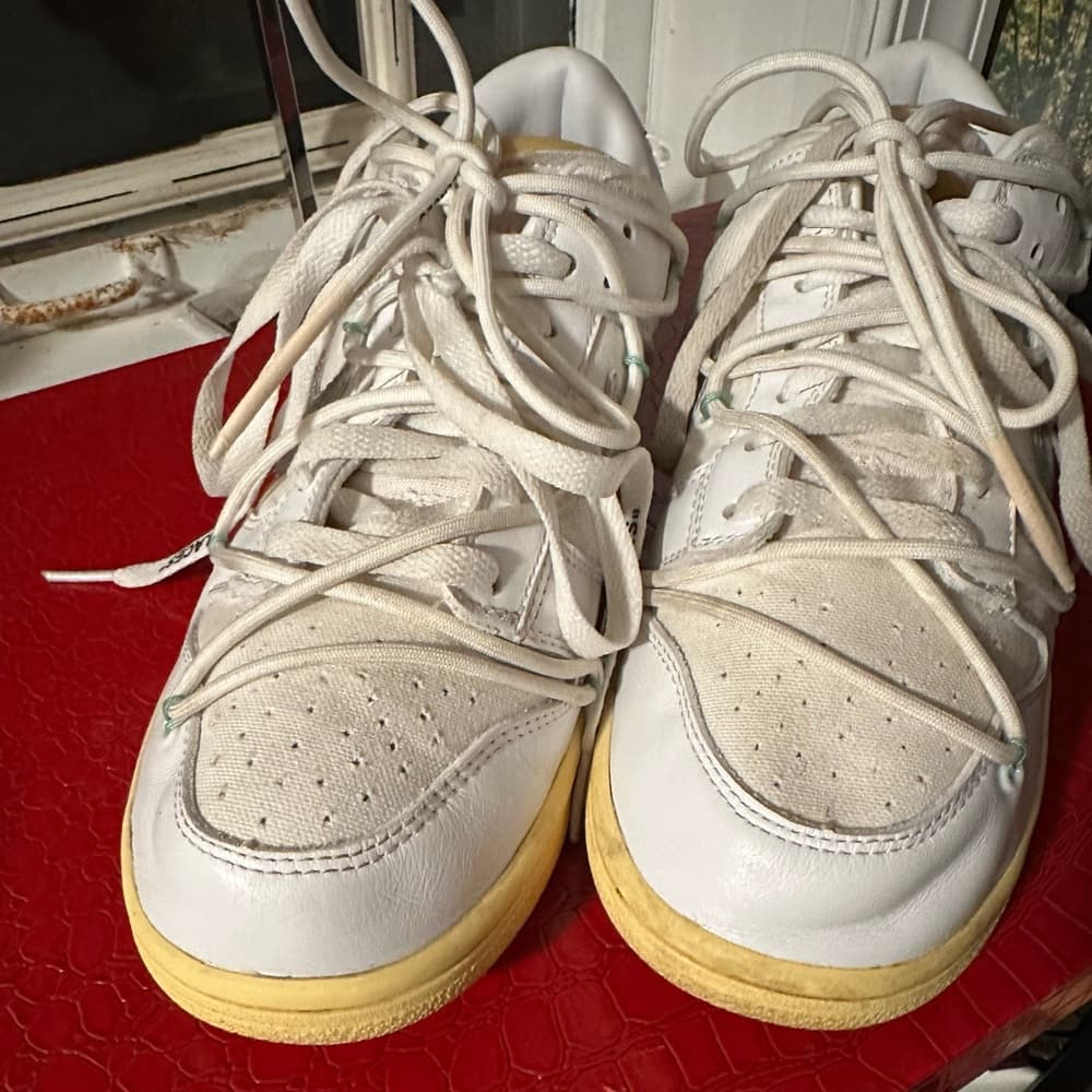 Nike Off-White Low Dunk 01 out of 50 white sneakers - Thumbnail 6
