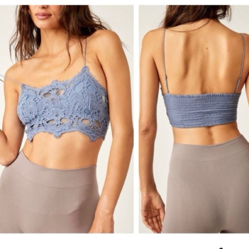 NWT Free People Athena bralette Twinkling Perry small - Thumbnail 4