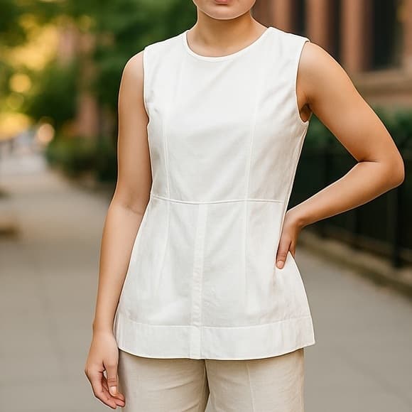 Marni white poplin Blouse - Thumbnail 6