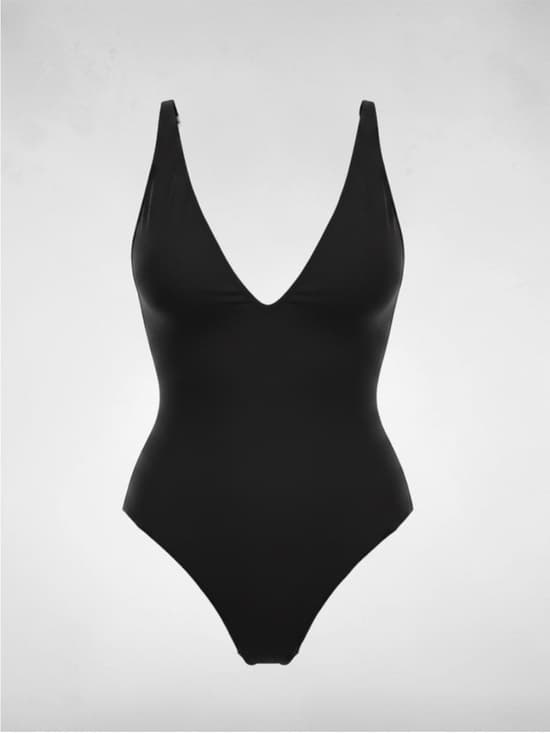 NWT TA3 Plungey one piece swimsuit black extra large short - Thumbnail 5