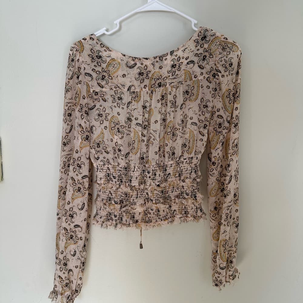 Free People Lolita peasant blouse - Thumbnail 5