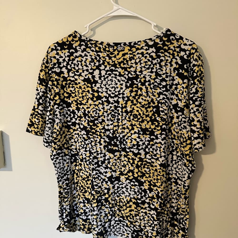 St. John Sport moon print blouse - Thumbnail 5