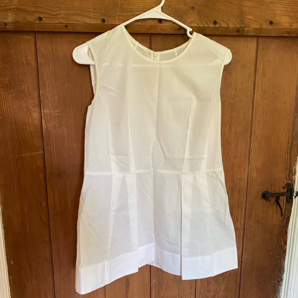 Marni white poplin Blouse
