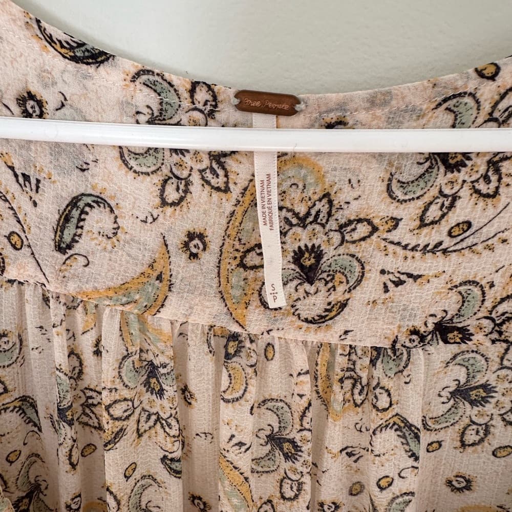Free People Lolita peasant blouse - Thumbnail 2