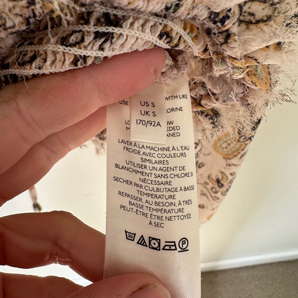 Free People Lolita peasant blouse - Thumbnail 3