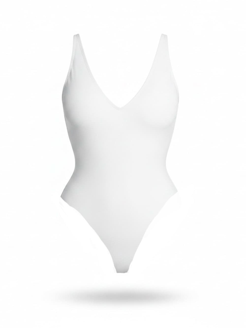 NWT TA3 Hi Cut Plungey one piece swimsuit medium short - Thumbnail 4