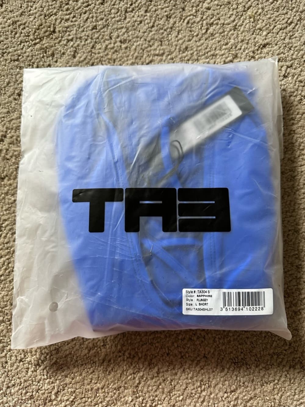 NWT TA3 Plungey one piece swimsuit Sapphire - Thumbnail 3