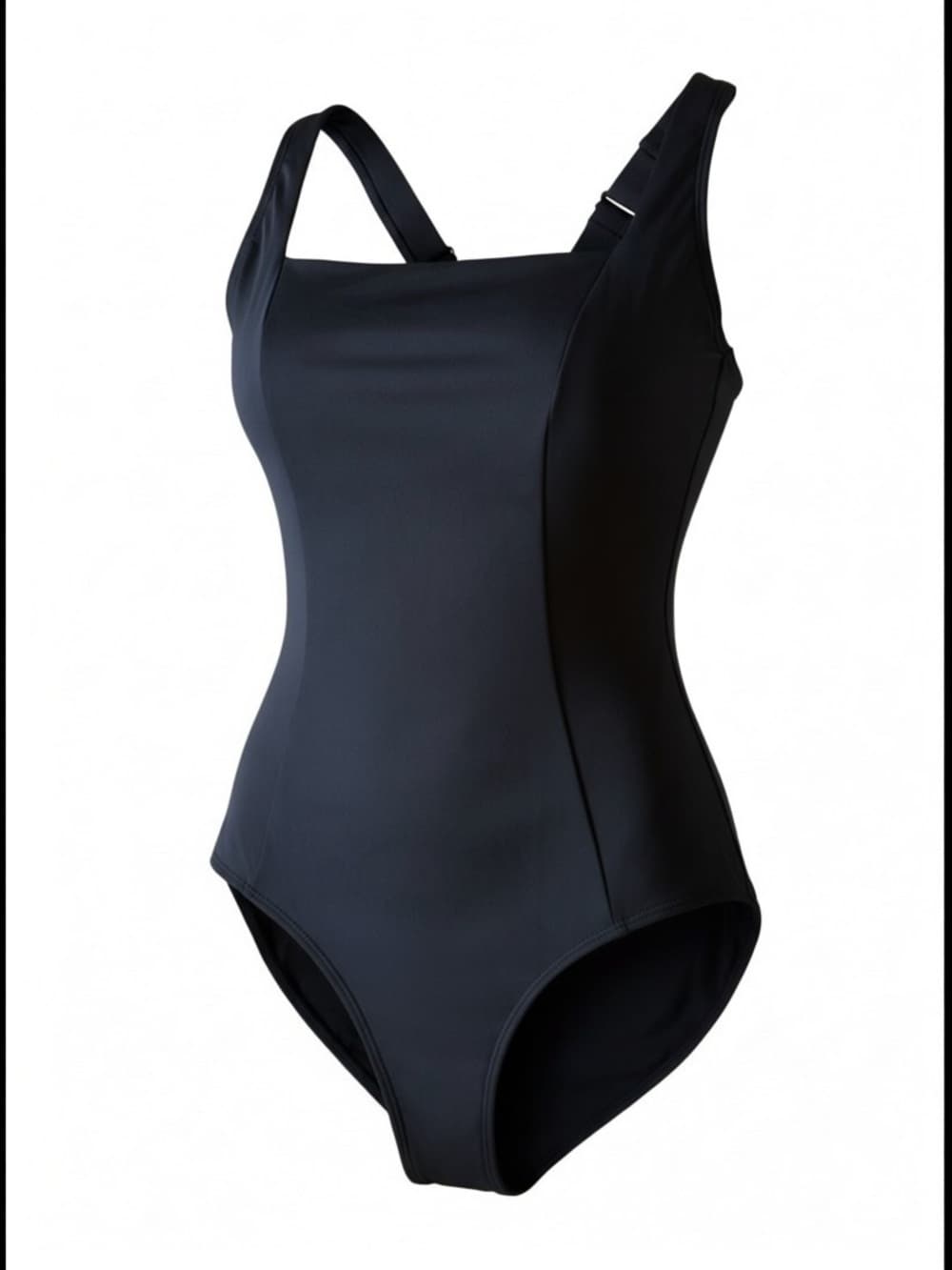 NWT TA3 Squarey large one piece swimsuit black medium regular - Thumbnail 4
