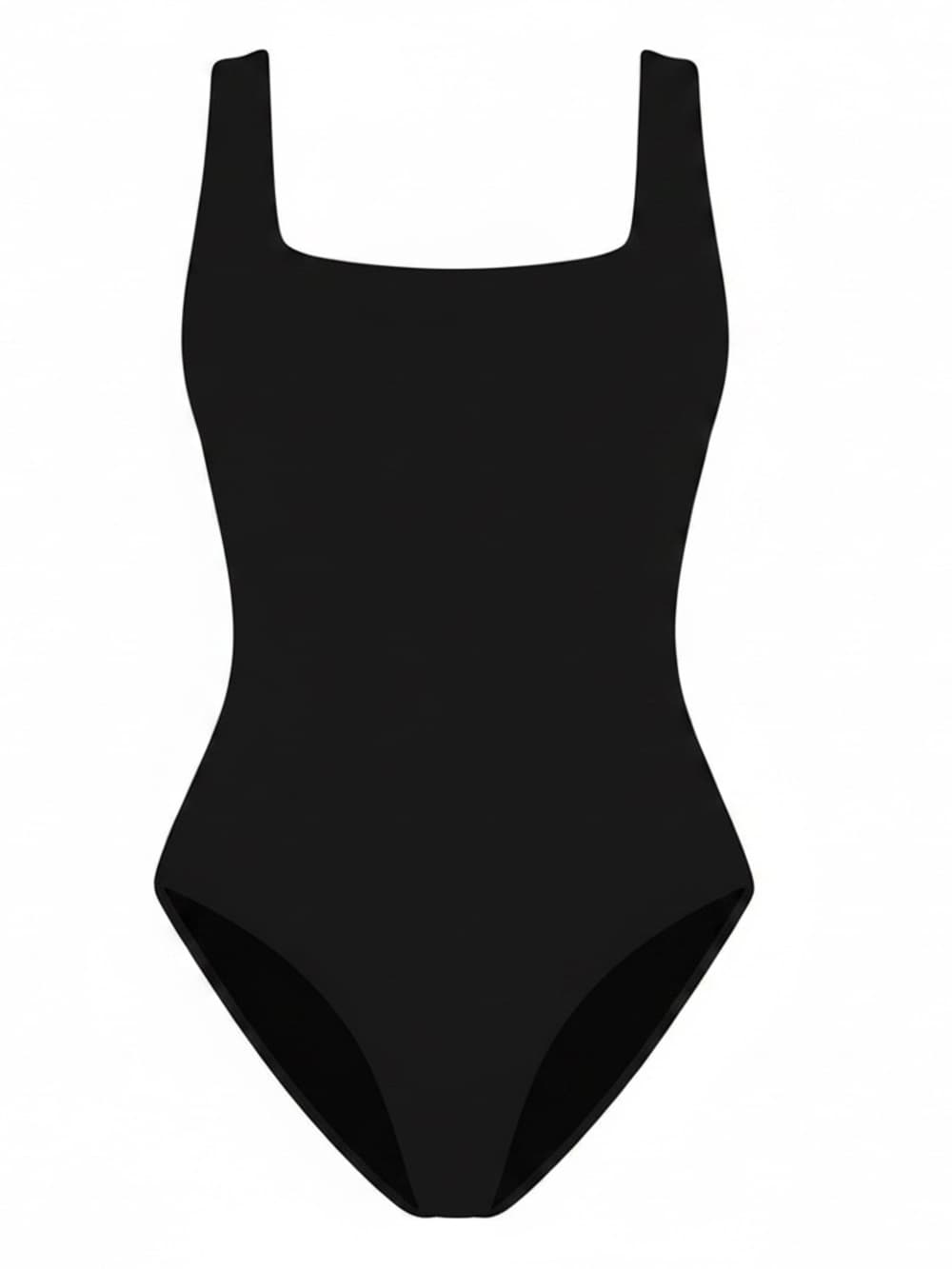 NWT TA3 Squarey hi cut one piece swimsuit black xl regular - Thumbnail 4