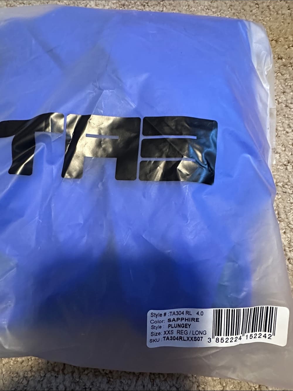 NWT TA3 Plungey one piece swimsuit Sapphire - Thumbnail 3