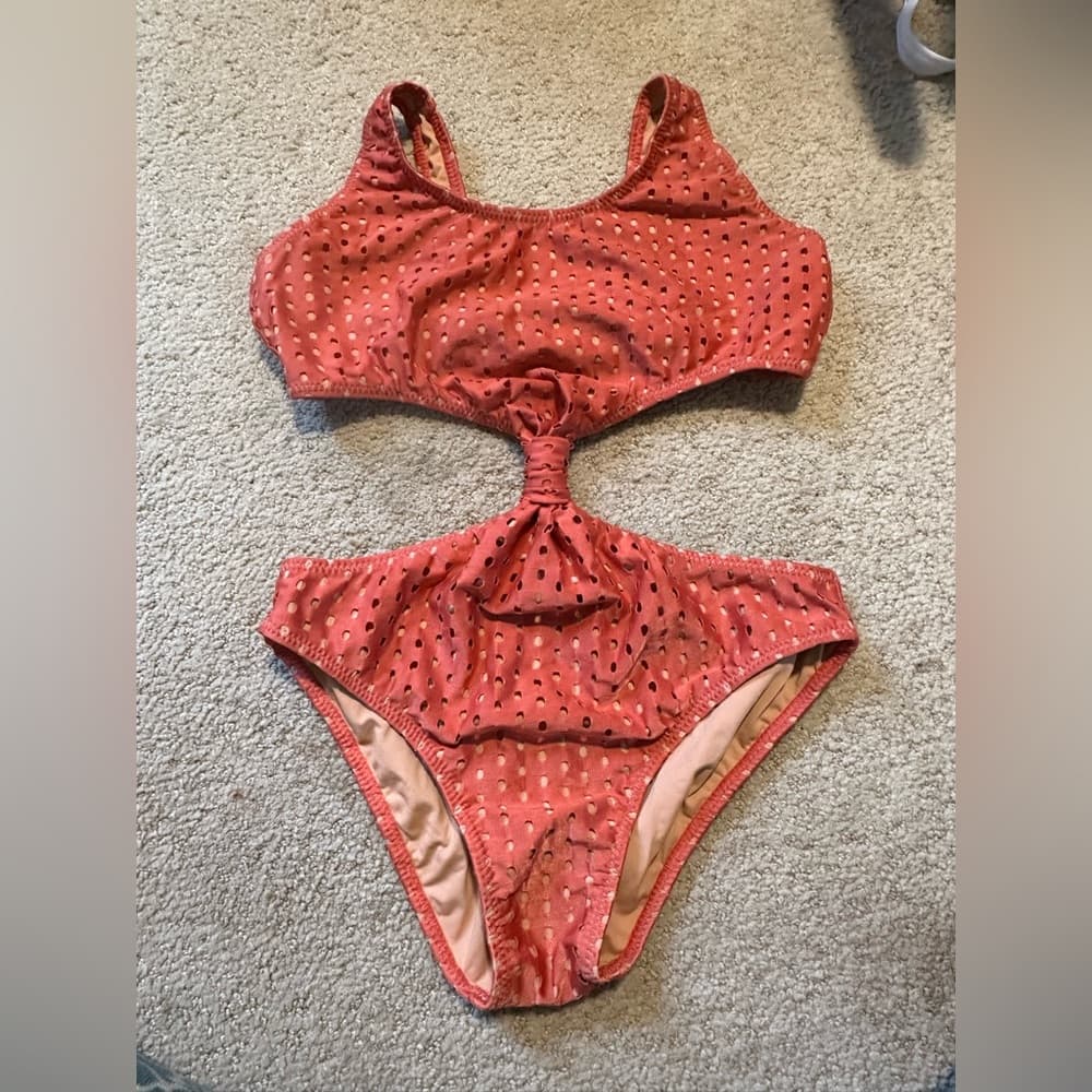 Sabz one piece cutout swimsuit - Thumbnail 2