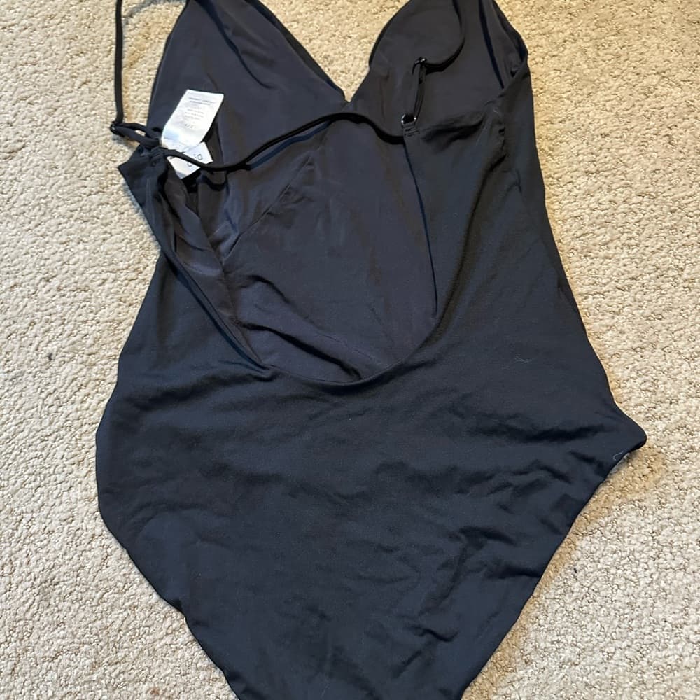 Onia studded one piece swimsuit black silver - Thumbnail 3