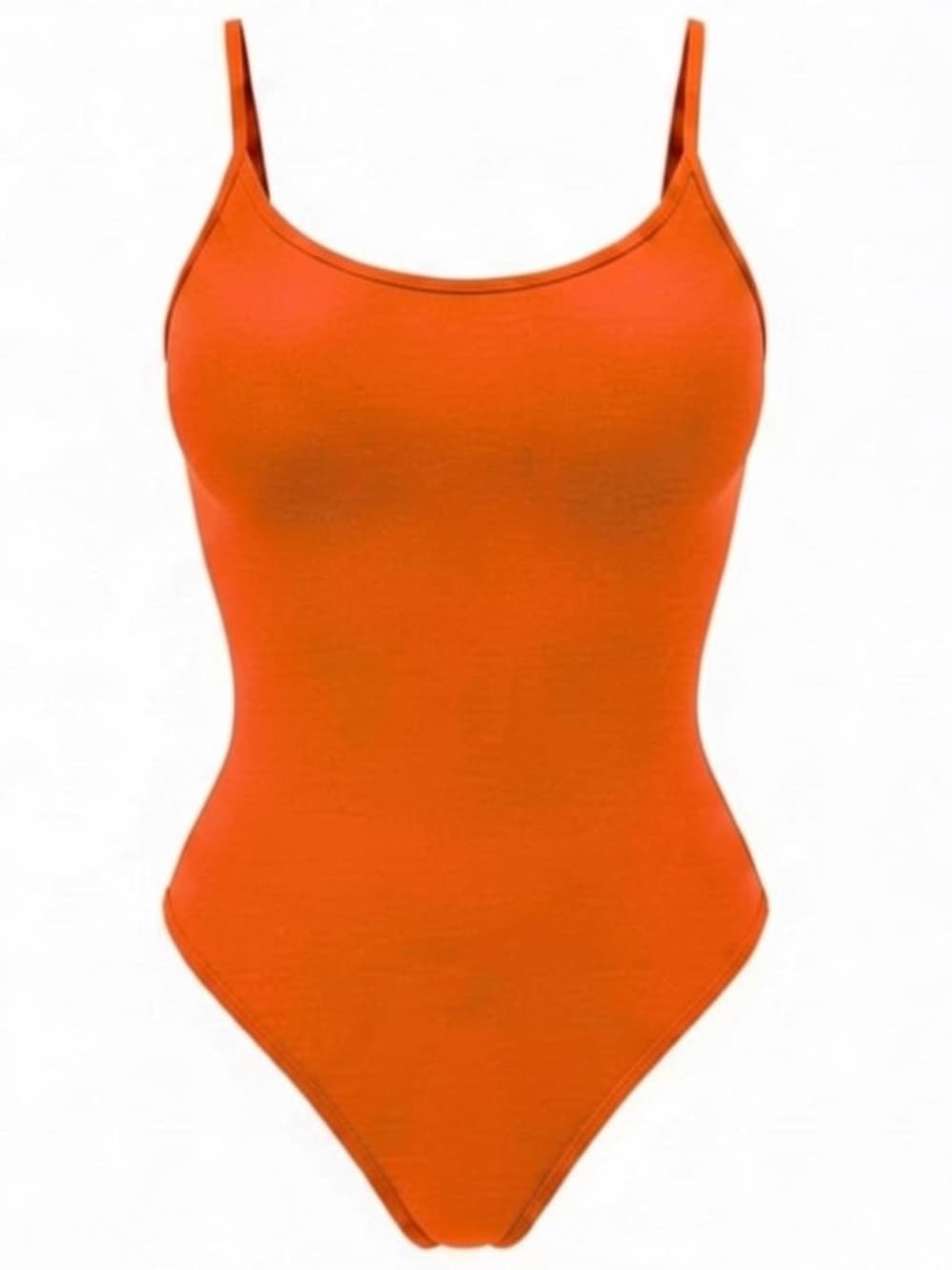 NWT TA3 Lacey one piece swimsuit orange extra large regular - Thumbnail 4