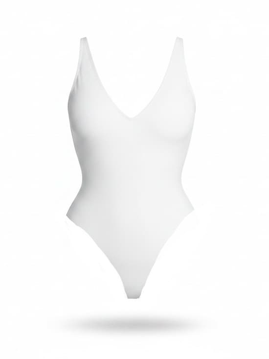 NWT TA3 Hi Cut Plungey one piece swimsuit large regular - Thumbnail 5