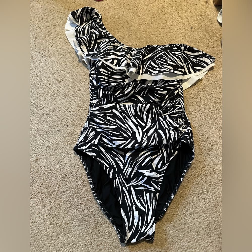 Profile by Gottex Black Swan one piece swimsuit 8 - Thumbnail 2