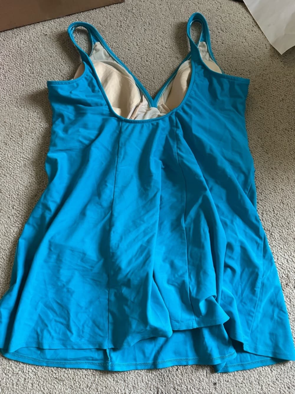 Shape Detector swim dress blue - Thumbnail 2