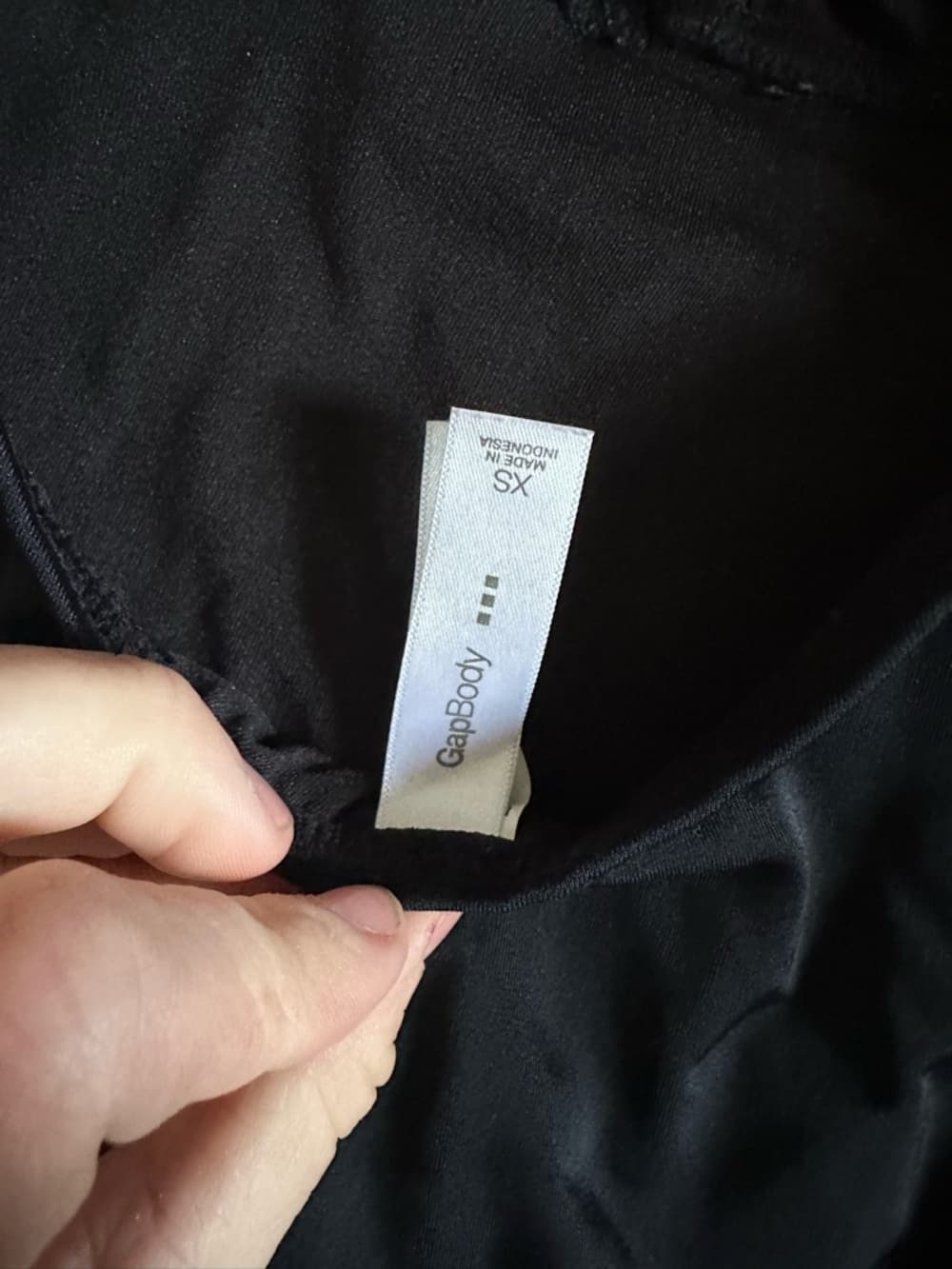 Gap Body halter back one piece swimsuit black - Thumbnail 3
