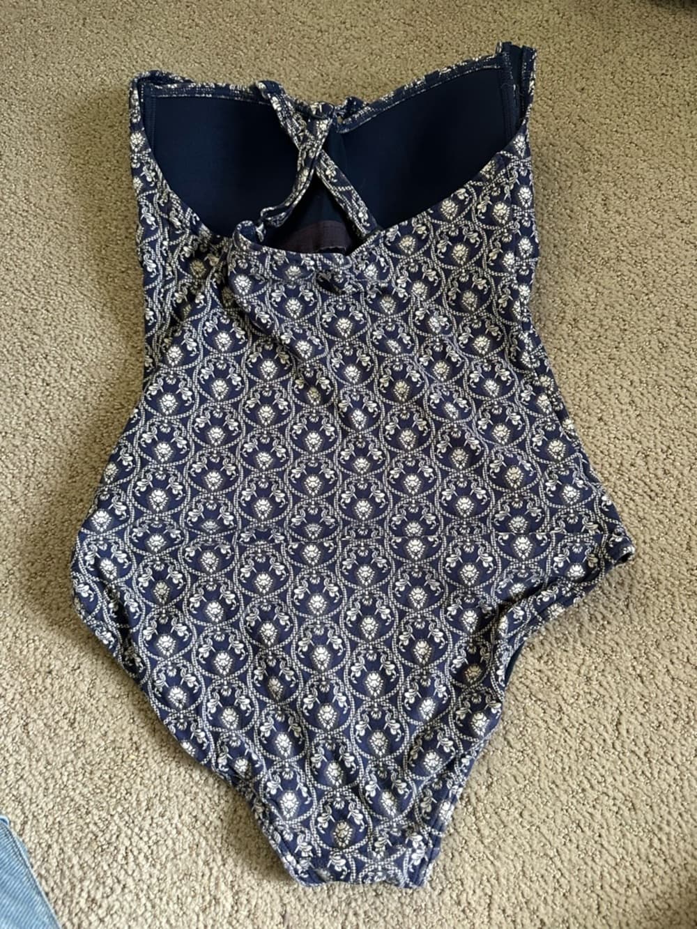 Niptuck Porcelain Joanne Twist Front Moulded cups Tummy Control One Piece Suit - Thumbnail 2