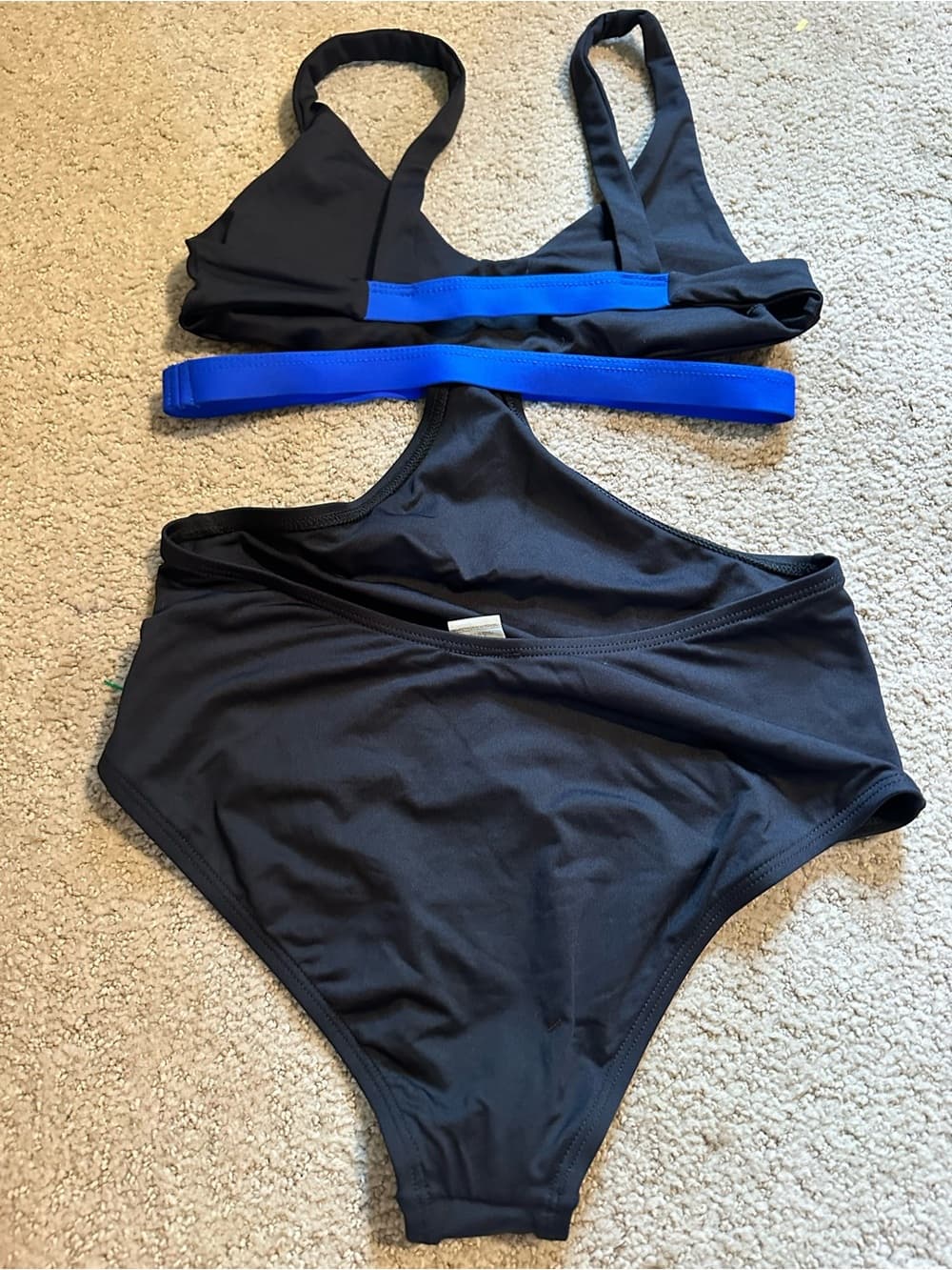 NWOT L*Space one piece cutout swimsuit black - Thumbnail 4