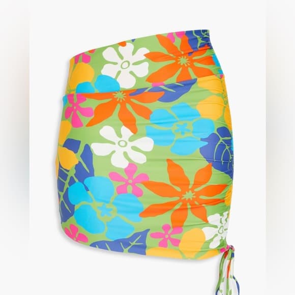 Faithfull the Brand Noa floral mini skirt medium - Thumbnail 4