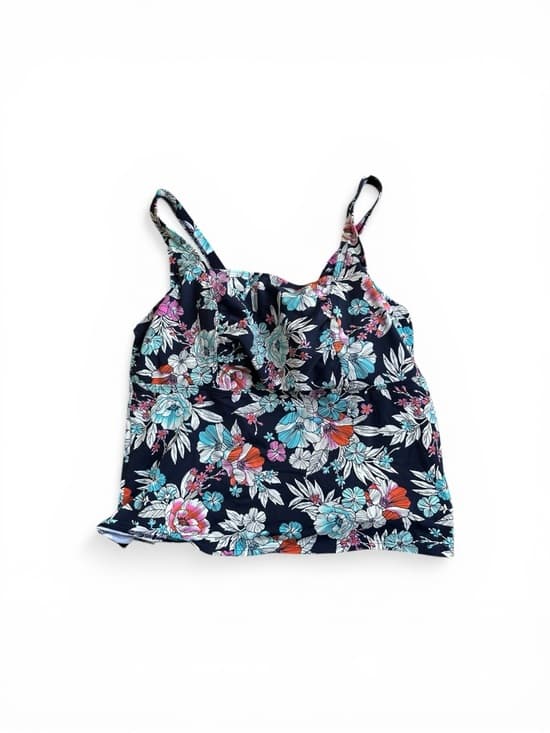 Land’s End floral tankini top - Thumbnail 6