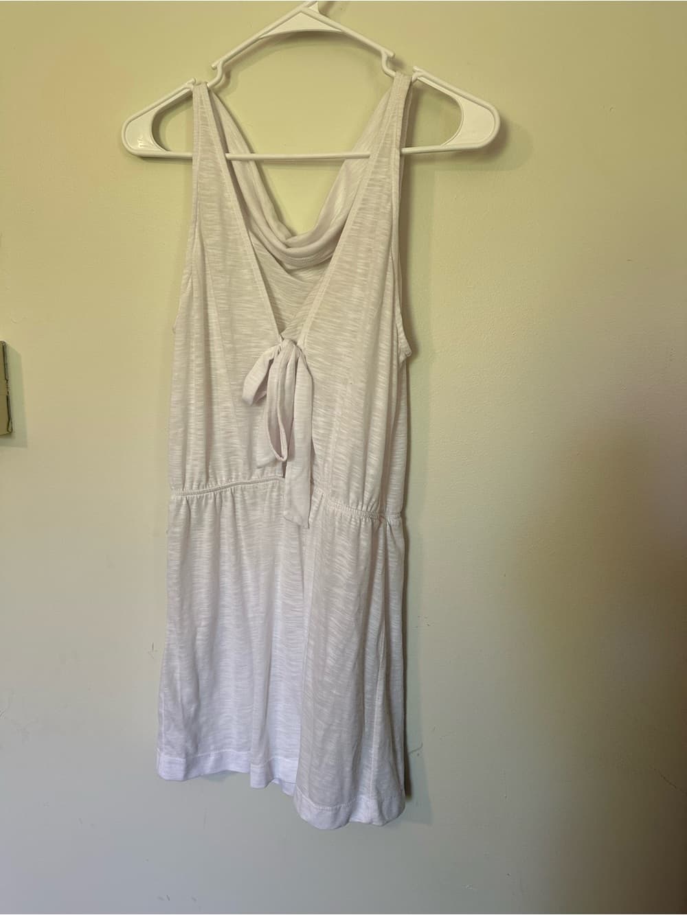 Becca reversible swim cover up dress white small - Thumbnail 2