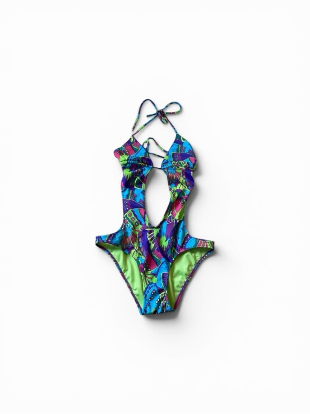 Vintage Y2K Victoria’s Secret one piece backless bright - Thumbnail 6