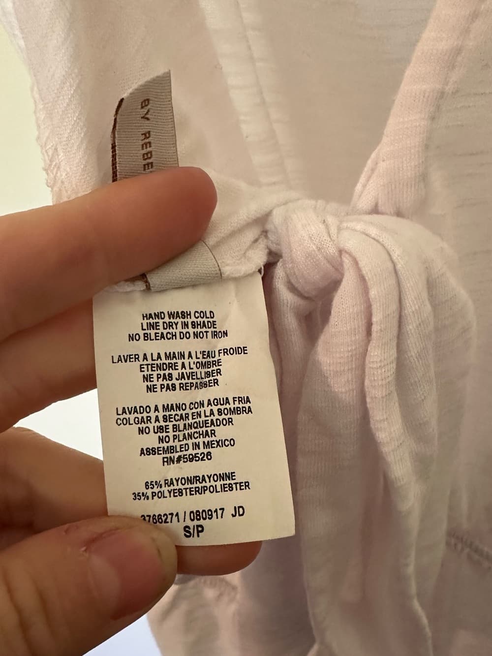 Becca reversible swim cover up dress white small - Thumbnail 4