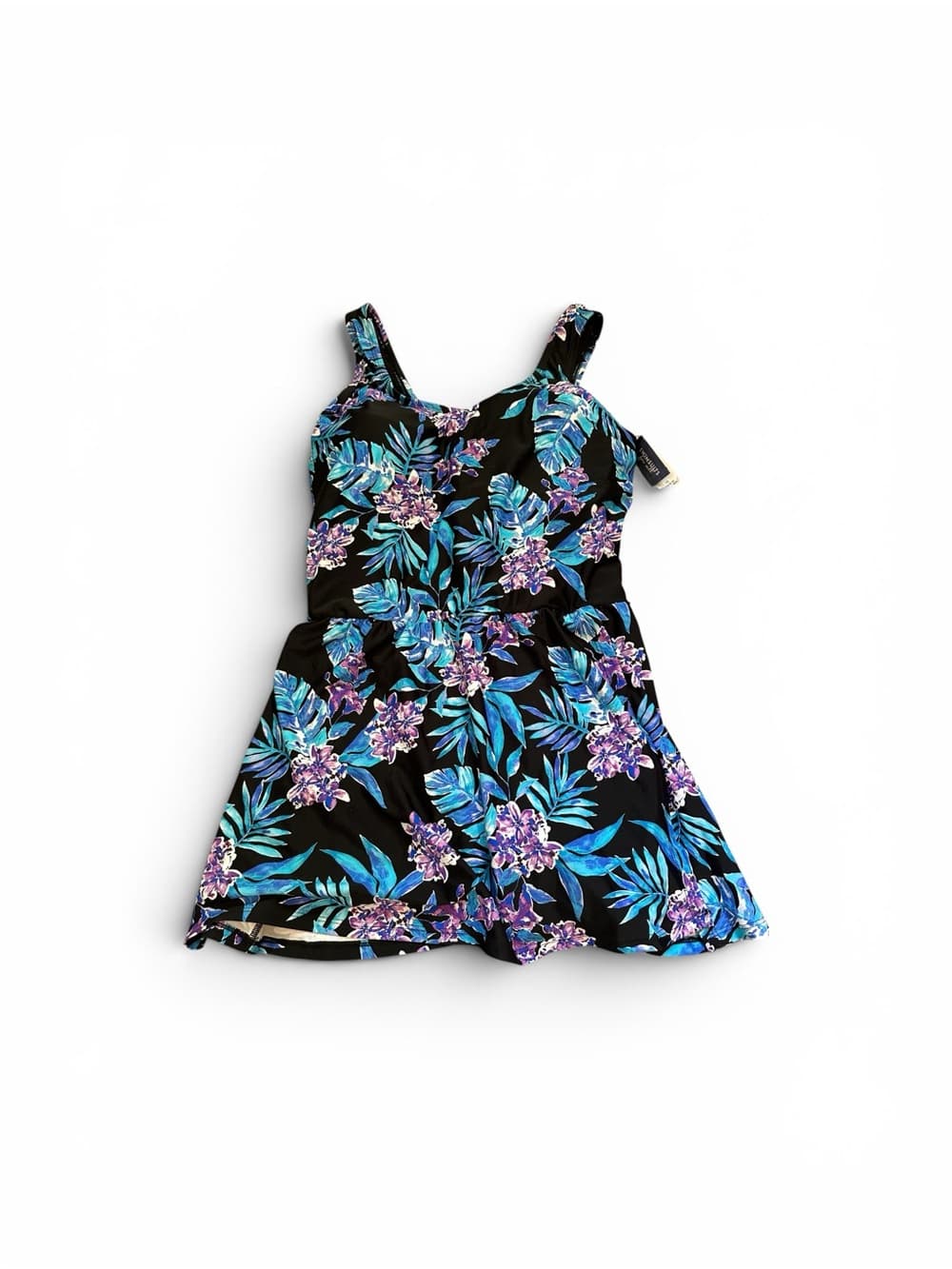 NWT Swimsuits for All tropical swim dress - Thumbnail 6