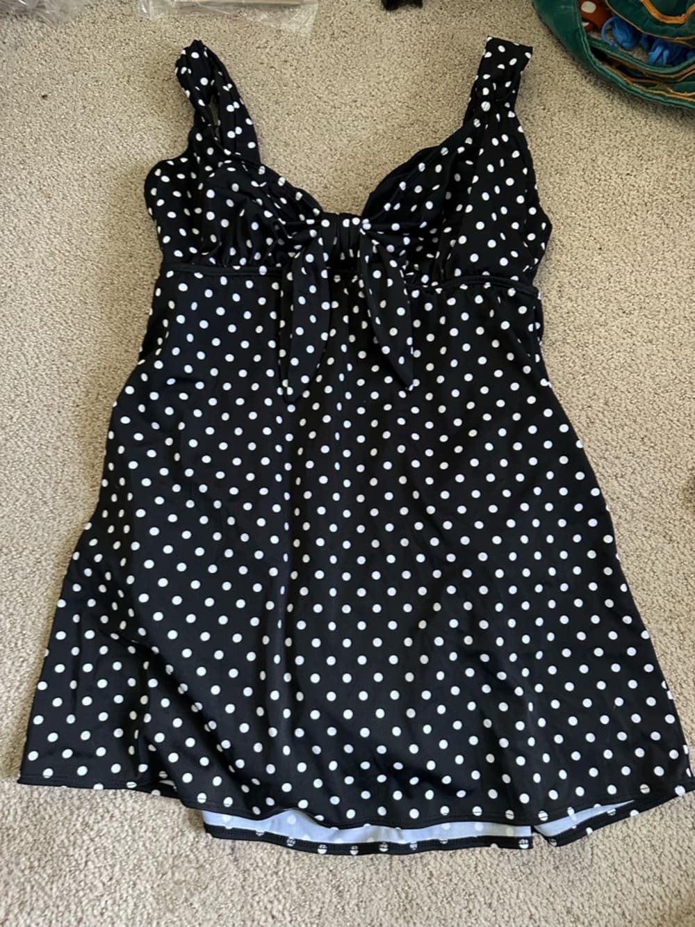 Croft and Barrow Powernet swim dress Rockabilly 50’s