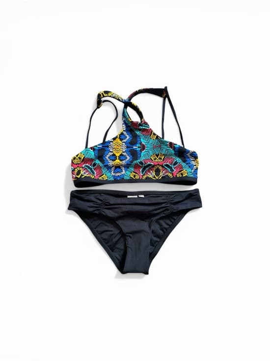 NWOT L*Space high neck bikini set tribal print - Thumbnail 6