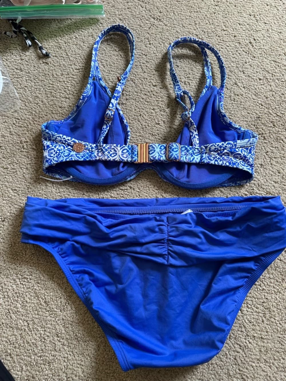 Swim Systems underwire bikini set blue - Thumbnail 4