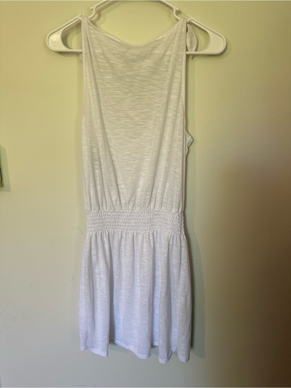 Becca swim coverup dress white