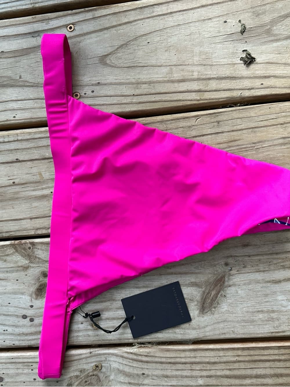 NWT Michael Costello Dasia bikini bottoms pink - Thumbnail 4