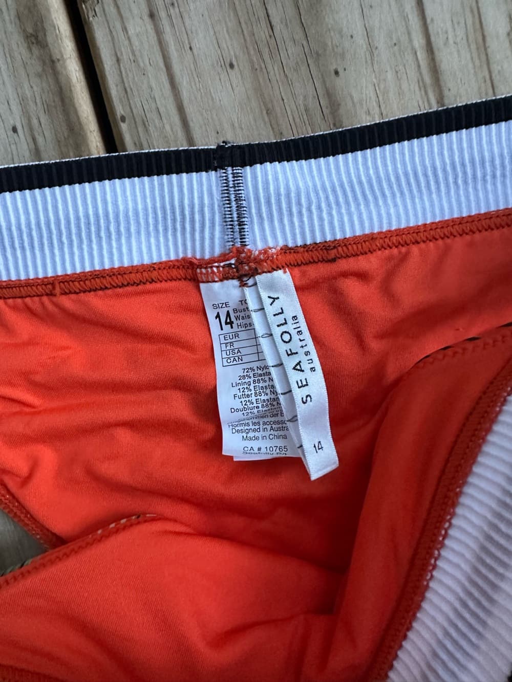 NWOT Seafolly Ocean Alley bikini bottoms - Thumbnail 2