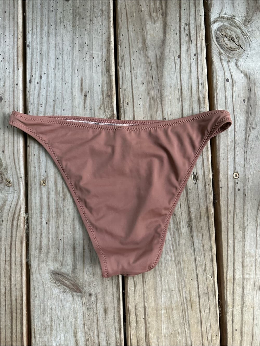 Solid and Striped bikini bottoms brown medium - Thumbnail 3