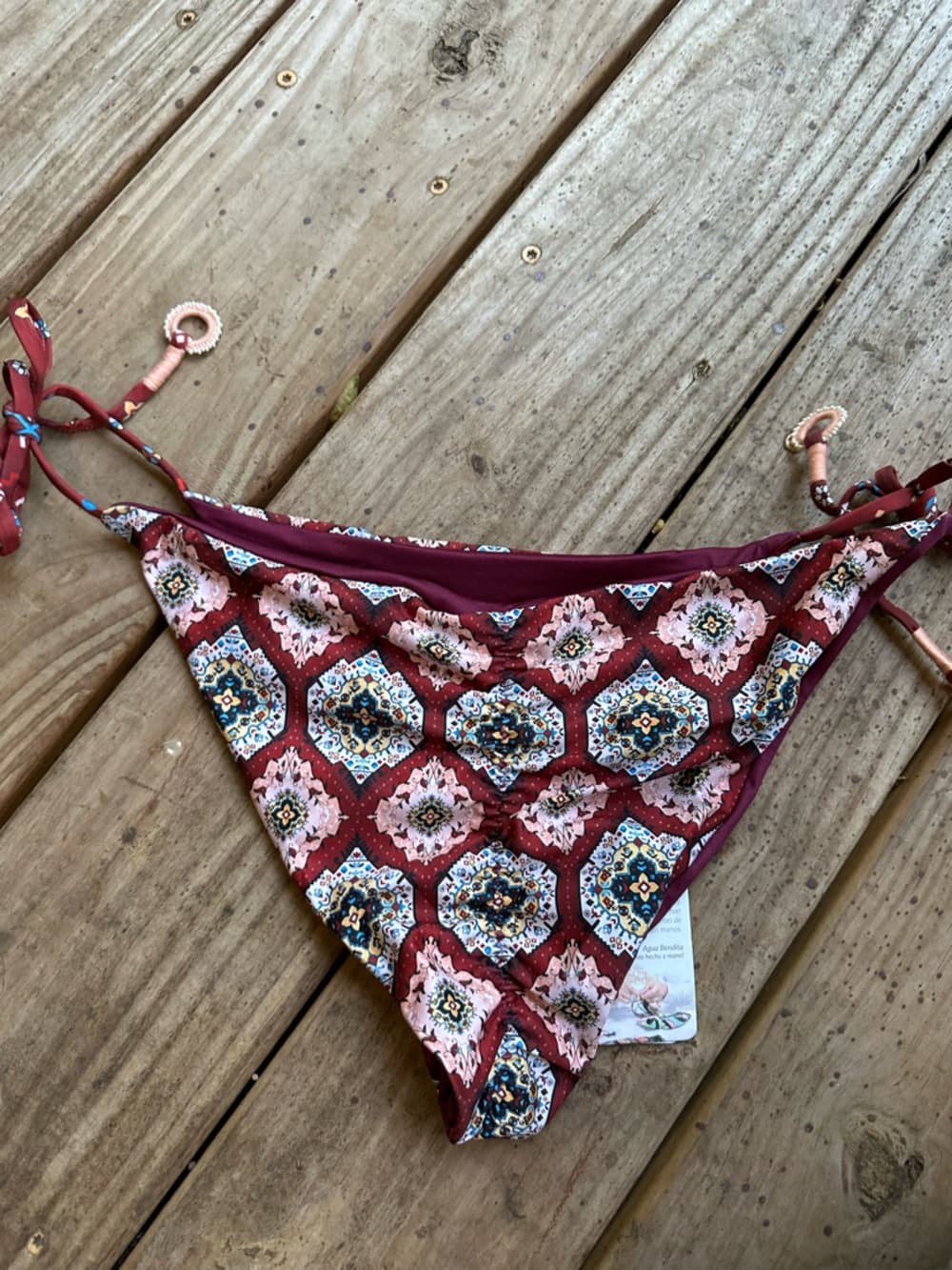 NWT Agua Bendita Alegria Kezia bikini bottoms - Thumbnail 3