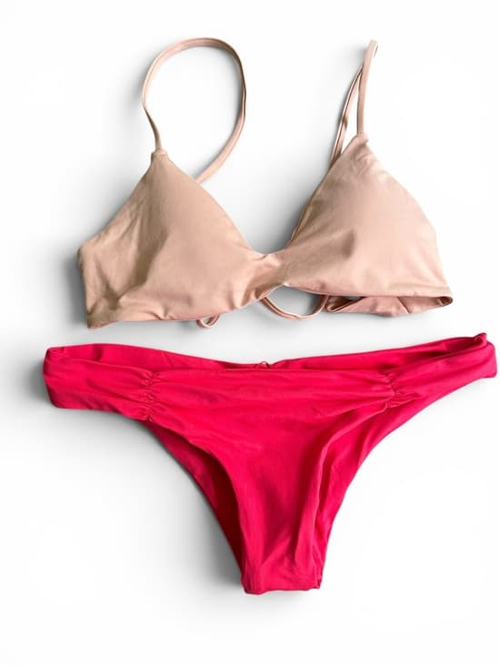 NWOT L*Space bikini set peach red - Thumbnail 5