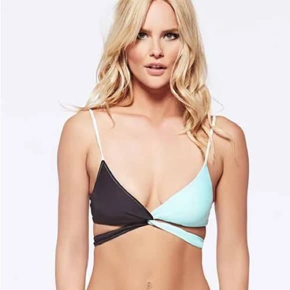 NWOT L*Space Chloe wrap around bikini top - Thumbnail 5