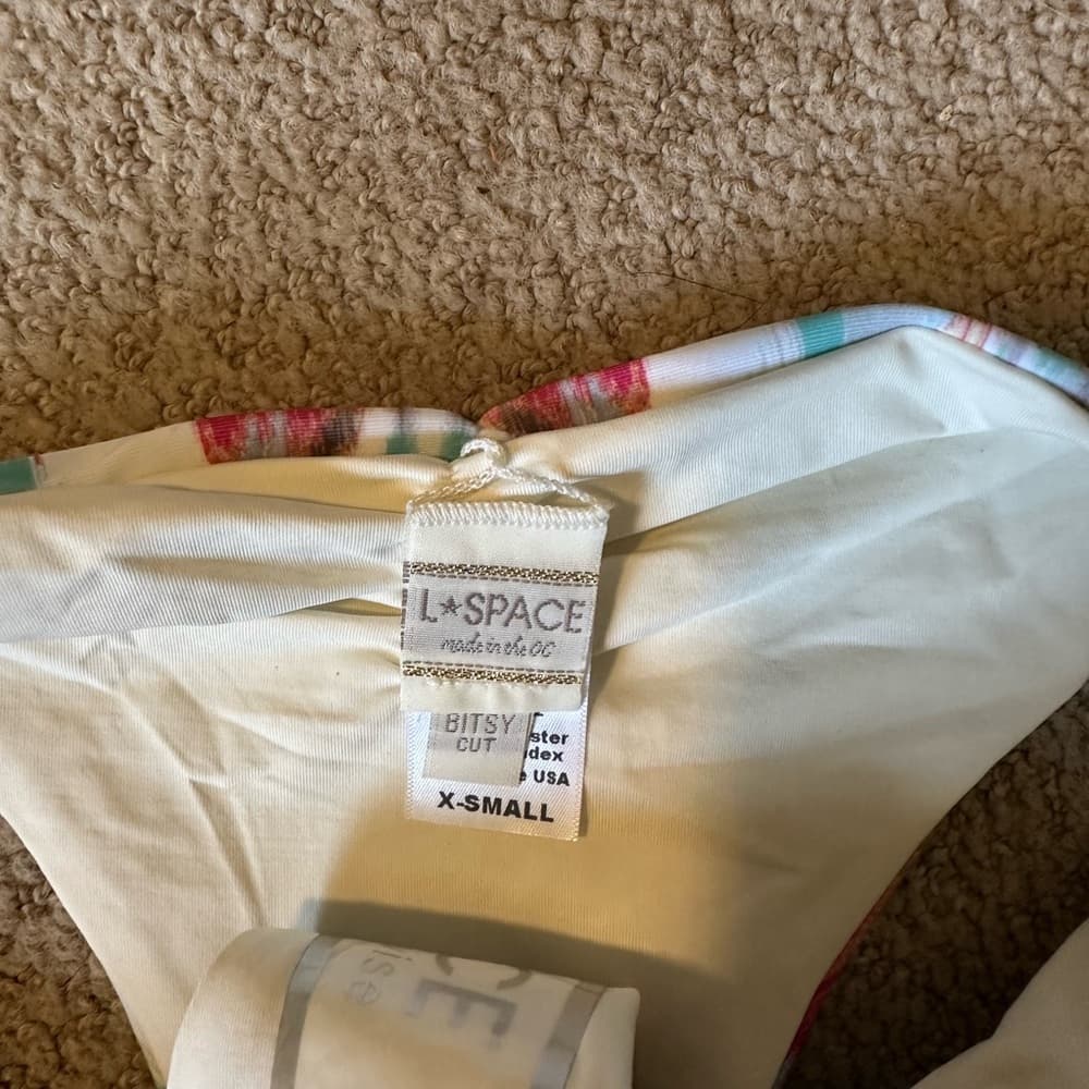 NWOT L*Space high neck bitsy cut bikini set - Thumbnail 3